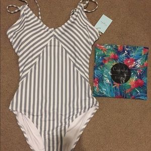 Cupshe Striped One Piece